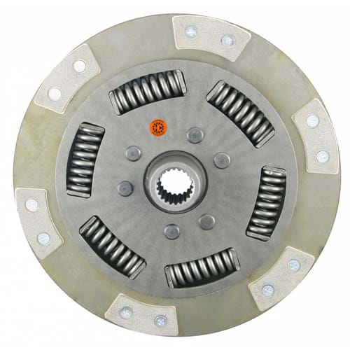 R73542 HD 13" Transmission Disc, 6 Pad, w/ 1-3/8" 21 Spline Hub - Reman