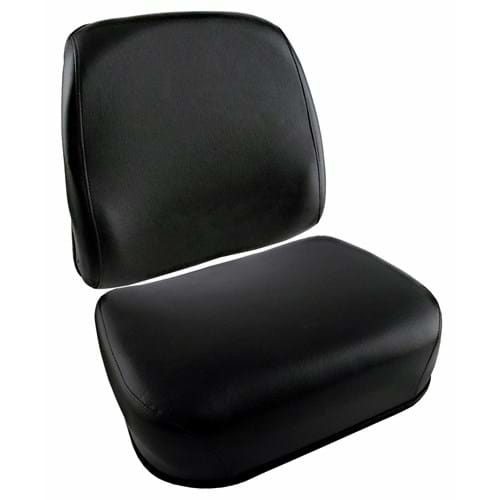 S118582 Cushion Set, Black Vinyl, Deluxe Style - (2 pc.)