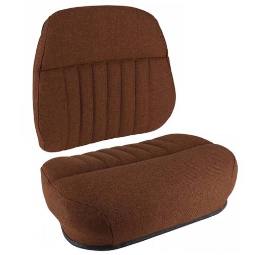S118583 Cushion Set, Brown Fabric, Deluxe Style - (2 pc.)