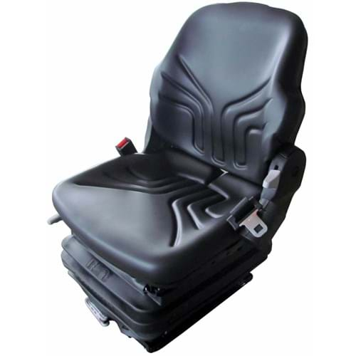 S8301452 Grammer Mid Back Seat, Black Vinyl w/ Mechanical Suspension