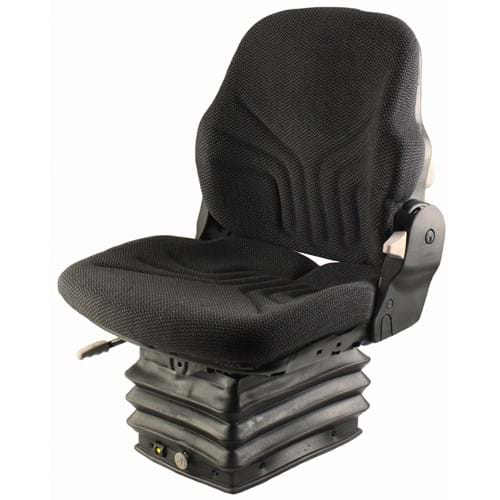 S8301699 Grammer Mid Back Seat, Black Fabric w/ Air Suspension