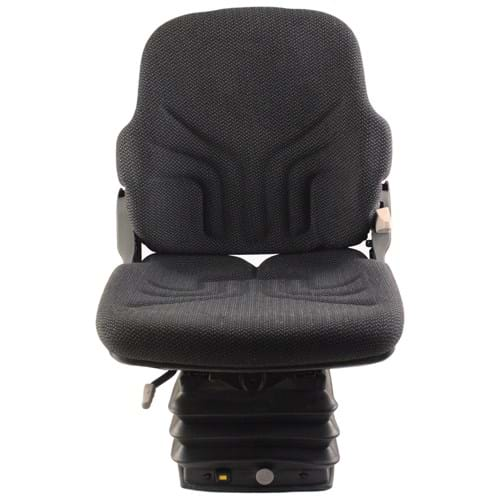 S8301699 Grammer Mid Back Seat, Black Fabric w/ Air Suspension