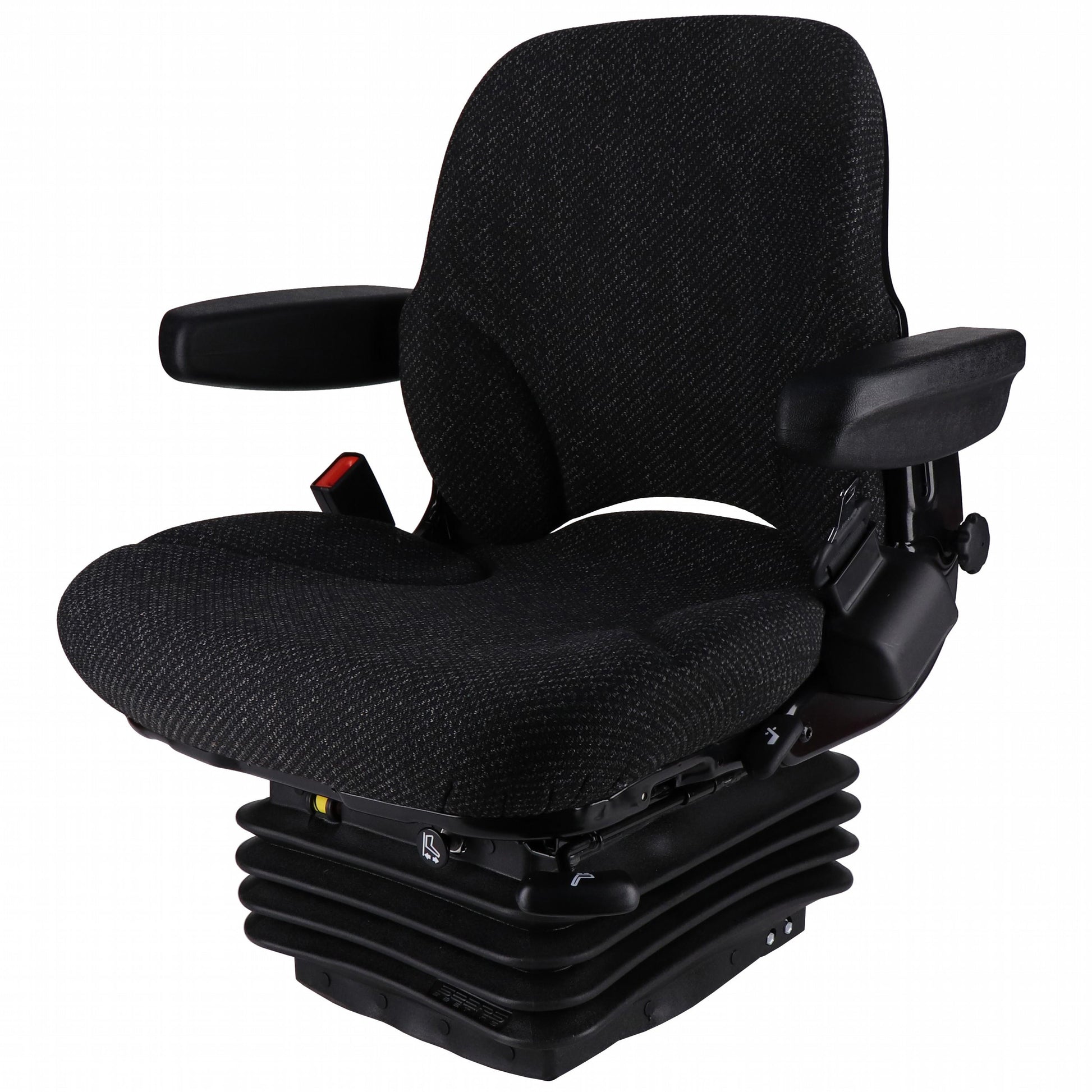 S8302281 Sears Mid Back Seat, Asphalt Gray Fabric, w/ Air Suspension
