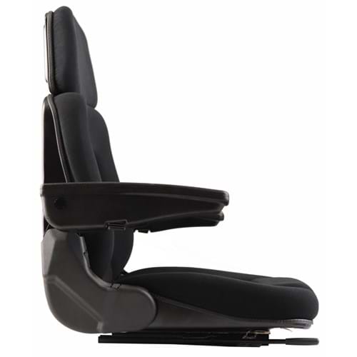 S830800 High Back Seat, Black Fabric