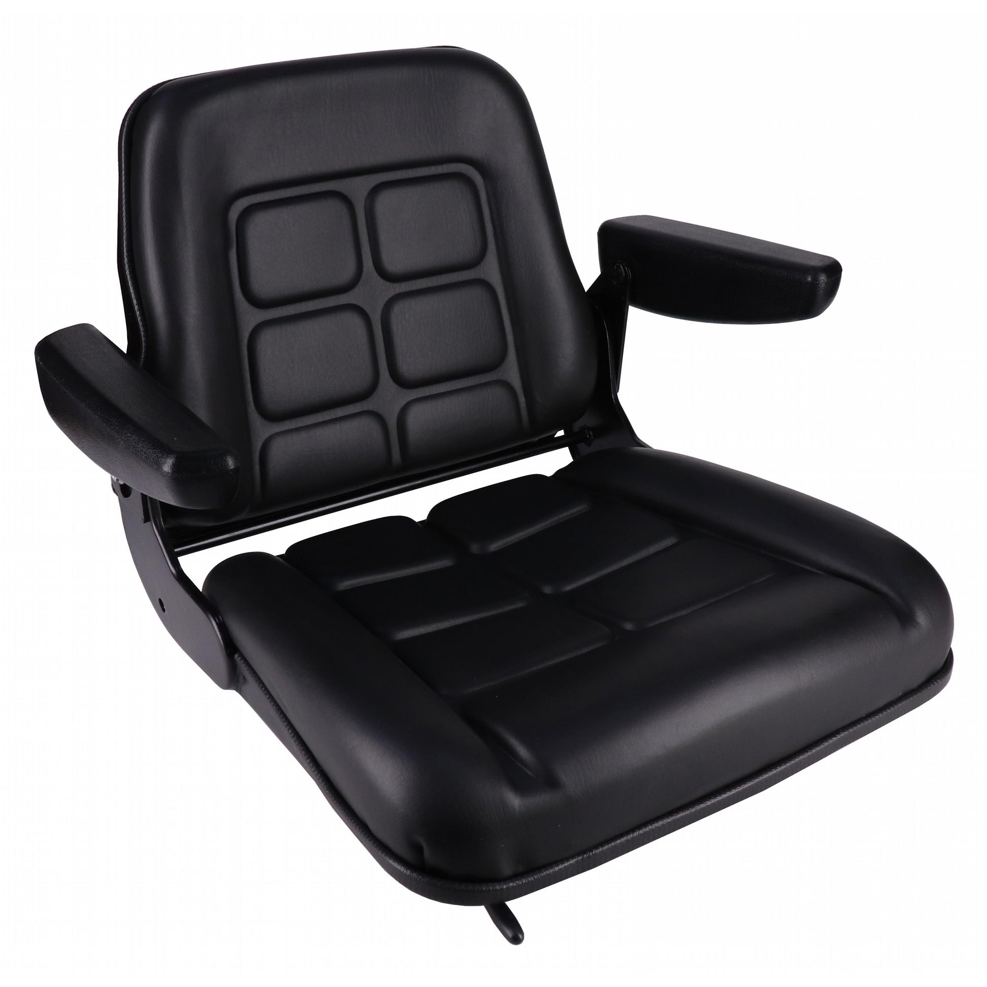S830801 Low Back Seat, Black Vinyl