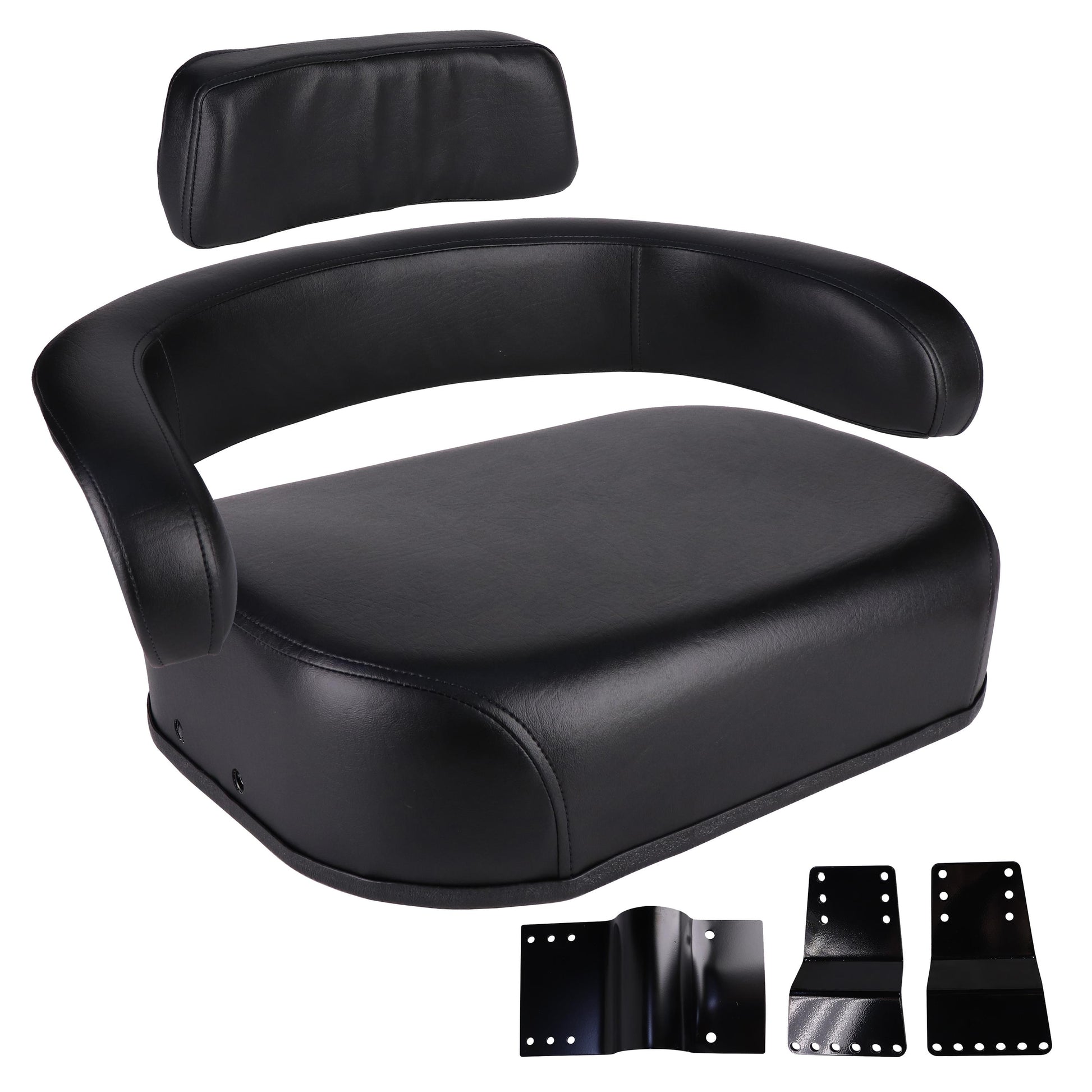 SA66655BU Wrap-Around Seat, Black Vinyl