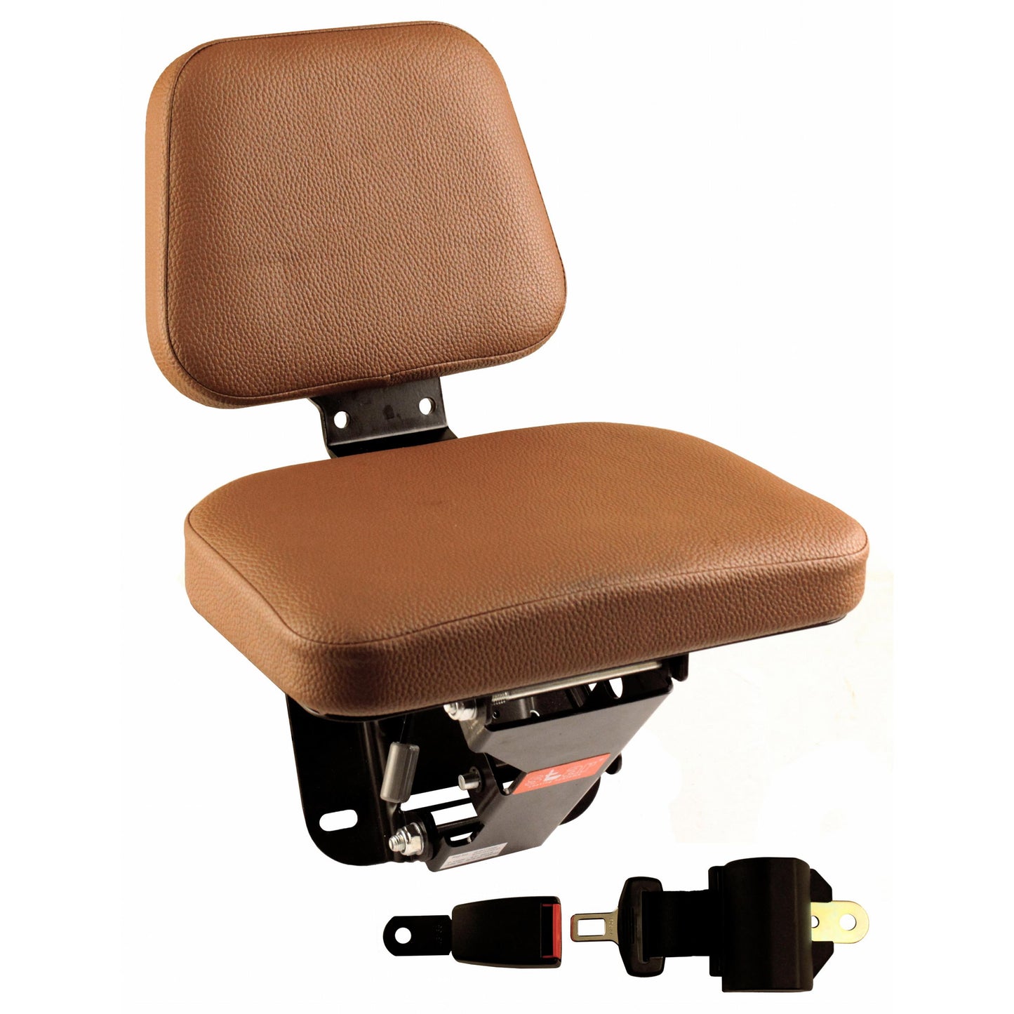 SR173569 Side Kick Seat, Brown Vinyl