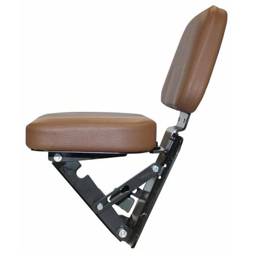 SR173569 Side Kick Seat, Brown Vinyl