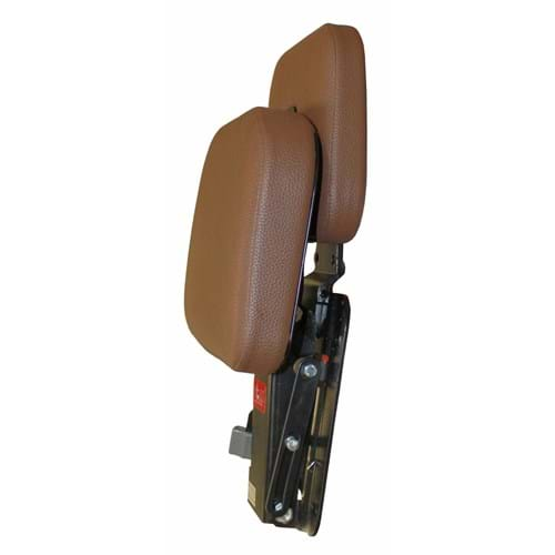 SR173569 Side Kick Seat, Brown Vinyl