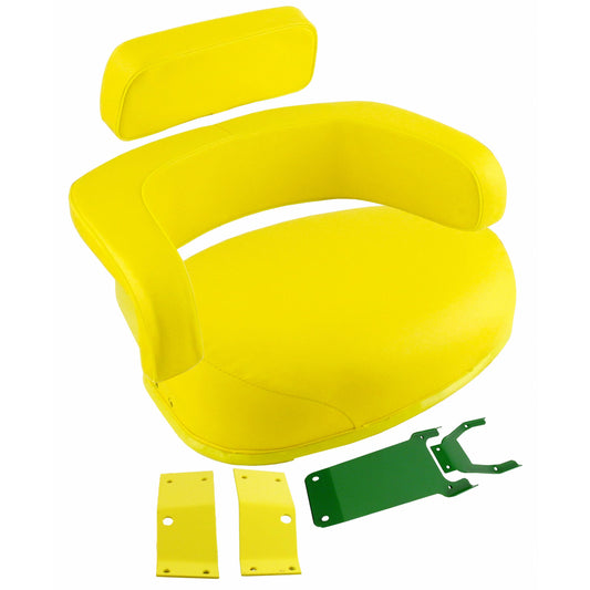 SR44700BU  Cushion Set, Yellow Vinyl, Unassembled w/ Brackets - (3 pc.)