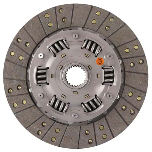 T4682-14301 11" Transmission Disc, Woven, w/ 1-7/16" 20 Spline Hub - Reman