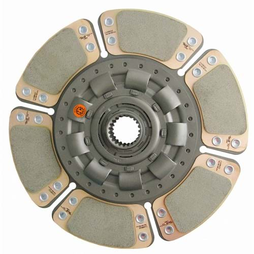 T5189-14301 HD6 13" Transmission Disc, 6 Pad, w/ 1-9/16" 22 Spline Hub - Reman