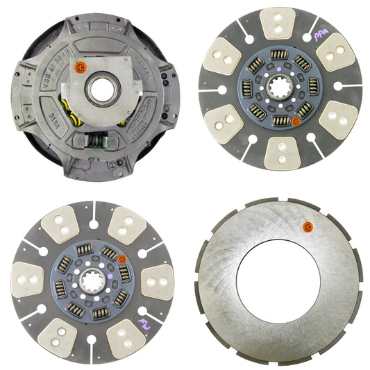 V86014443 KIT 14" Dual Disc Clutch Kit, w/ Bearing & Intermediate Plate - Reman