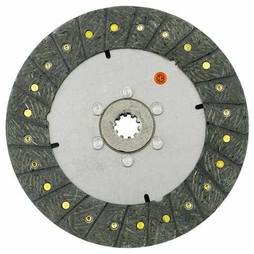 W100948 9-1/4" Transmission Disc, Woven, w/ 1" 10 Spline Hub - Reman