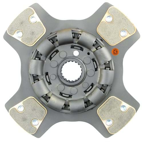 W161153 HD4 11" Transmission Disc, 4 Pad, w/ 1-1/2" 19 Spline Hub - Reman