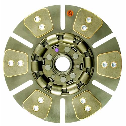 13" Transmission Disc, 6 Pad, w/ 1-3/4" 27 Spline Hub - Reman