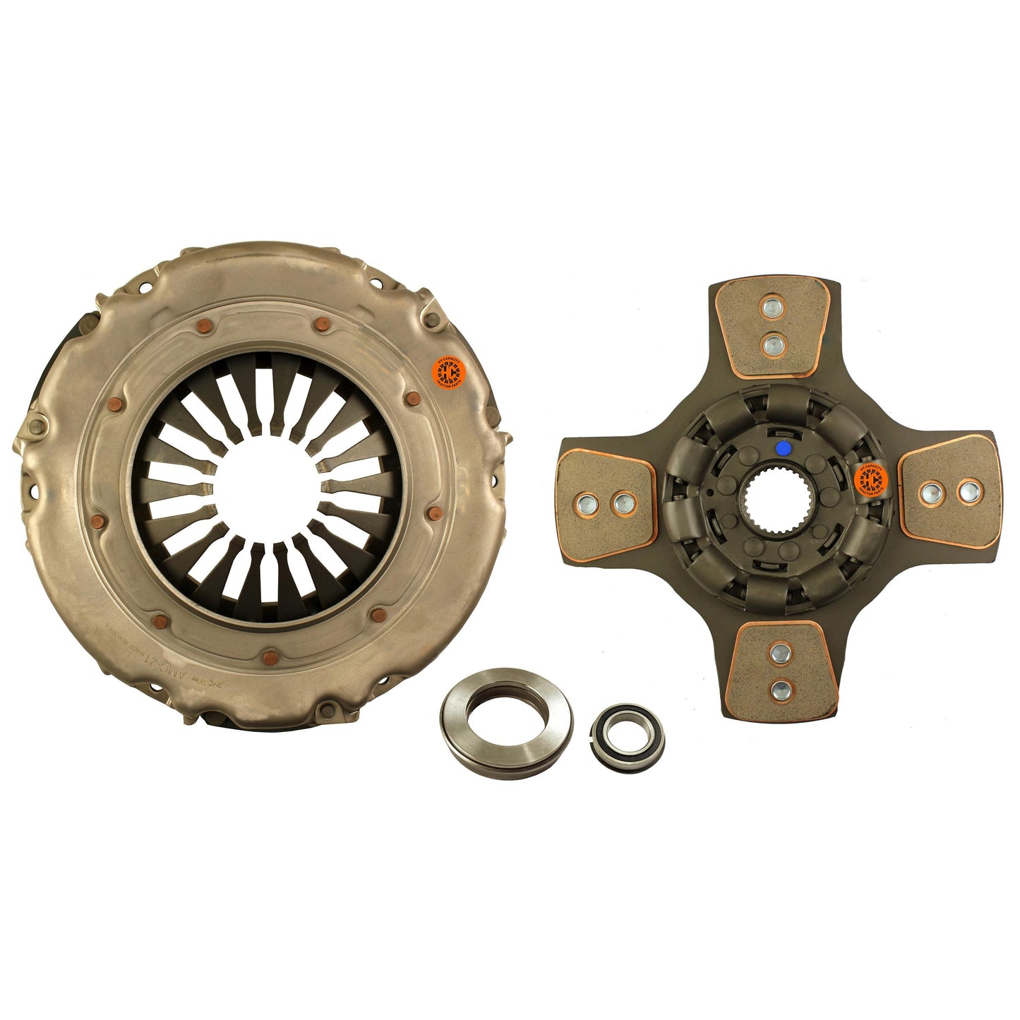 W830983 12" Diaphragm Clutch Kit, w/ 4 Large Pad Disc & Bearings - Reman