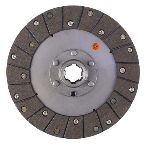 WRT9500A 9" Transmission Disc, Woven, w/ 1-1/4" 6 Spline Hub - Reman