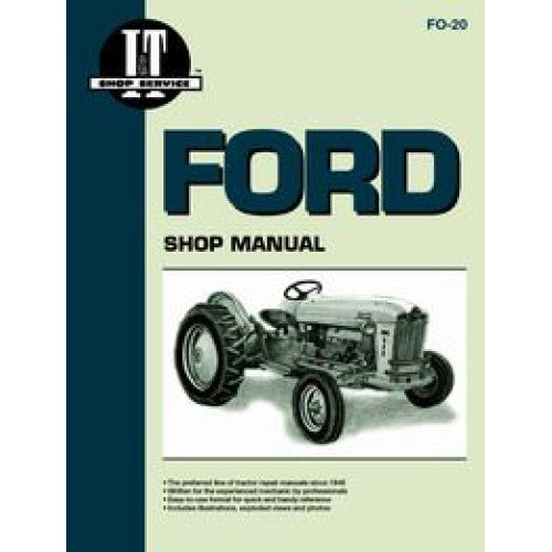 IT-S-FO20 Ford 600 Tractor Service Manual (IT Shop)