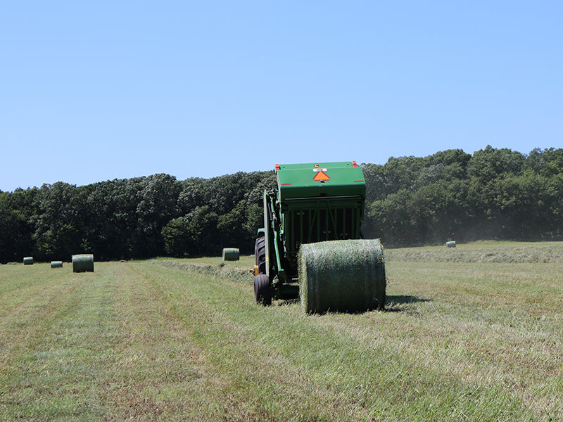 83846 Round Baler Poly Pickup Band for McHale – Green