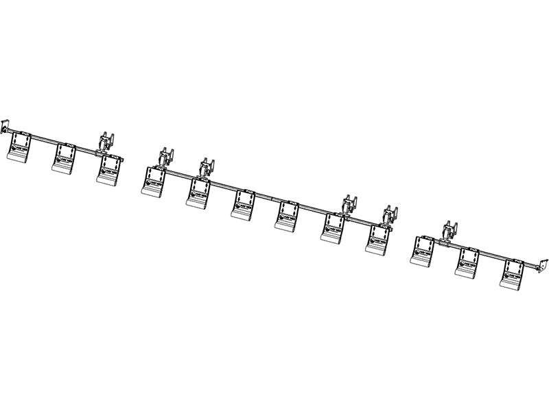 84870 12 Row Folding – G4 Stalk Stomper Kit W/ Toolbar for John Deere 600/700 Series