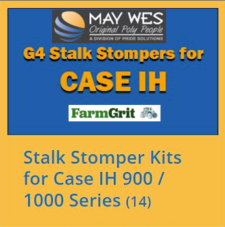 84859 4 Row G4 Stalk Stomper Kit w/o Toolbar for Case IH 900 / 1000 6 Row Head