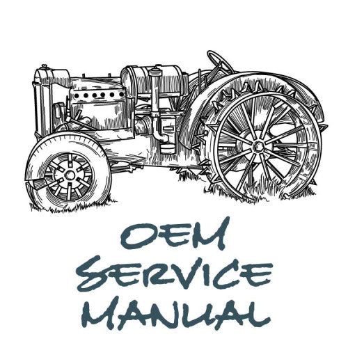 OEM-S-JDCTM17 John Deere 4650 1100 Series Mechanical Front Wheel-Drive Axles Service Manual