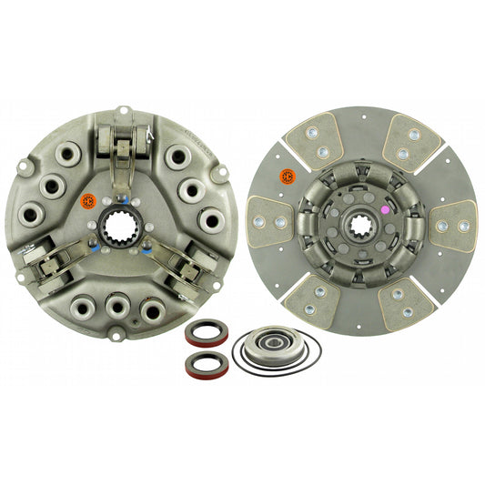 388616HD KIT 11" Single Stage Clutch Kit, w/ 6 Pad Disc, Bearings & Seals - Reman
