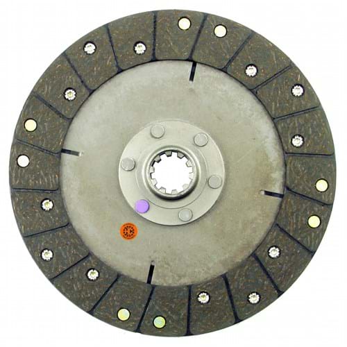 10" Transmission Disc, Woven, w/ 1-1/4" 10 Spline Hub - Reman