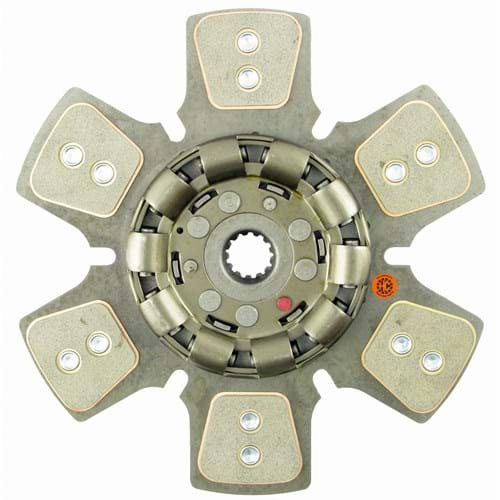 67736 HD6 14" Transmission Disc, 6 Pad, w/ 1-3/8" 13 Spline Hub - Reman