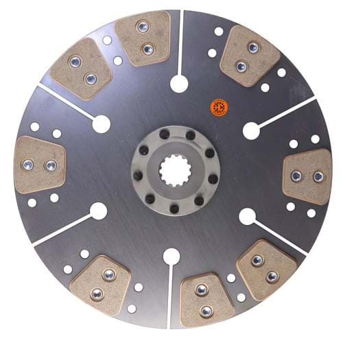 67736 PL8 14" Transmission Disc, 8 Pad, w/ 1-3/8" 13 Spline Hub - Reman