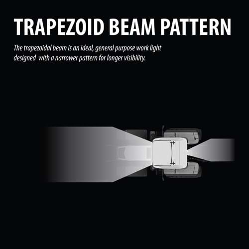 8302205 PAR36 LED Trapezoid Beam Bulb w/ Original Halogen Style Lens, 1260 Lumens