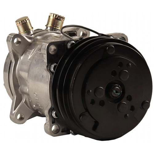 88010106A Sanden SD508 Compressor, w/ 2 Groove Clutch - New