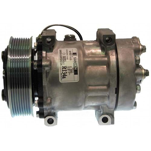 8804493 Genuine Sanden SD7H15 Compressor, w/ 8 Groove Clutch - New