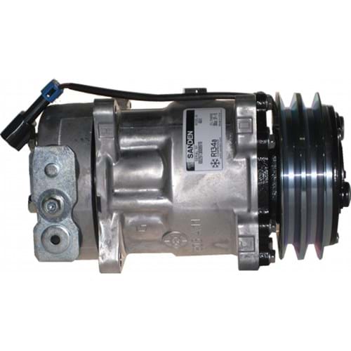 8804696 Genuine Sanden SD7H15 Compressor, w/ 2 Groove Clutch - New