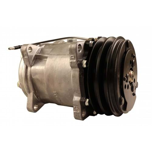 8810018A Sanden SD5H14 Compressor, w/ 2 Groove Clutch - New