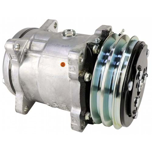 8810018 Genuine Sanden SD5H14 Compressor, w/ 2 Groove Clutch - New