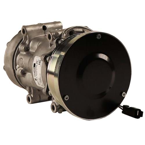 88178-9570 Genuine Sanden SD7H15 Compressor, w/ KCA Rear Head & w/ 8 Groove Clutch - New