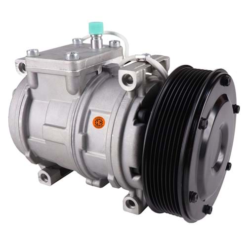 88301095 Nippondenso 10PA17C Compressor, w/ 8 Groove Clutch - New