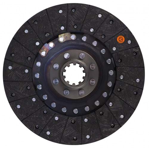 AK957254N 11" Transmission Disc, Woven, w/ 1-3/4" 10 Spline Hub - New