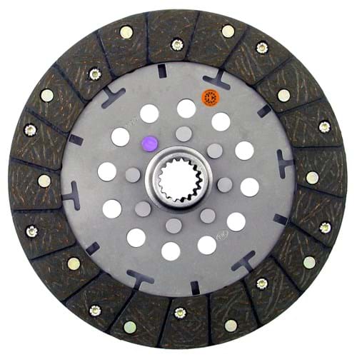 D4378763R 9-7/8" PTO Disc, Woven, w/ 1-1/4" 17 Spline Hub - Reman