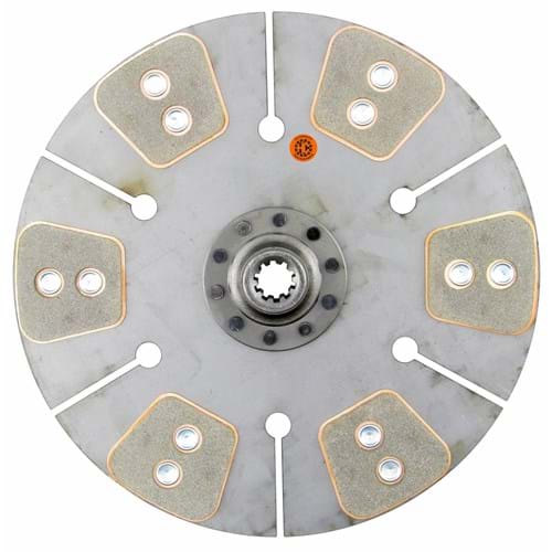 FE350BA HD6 13" Transmission Disc, 6 Pad, w/ 1" 10 Spline Hub - Reman
