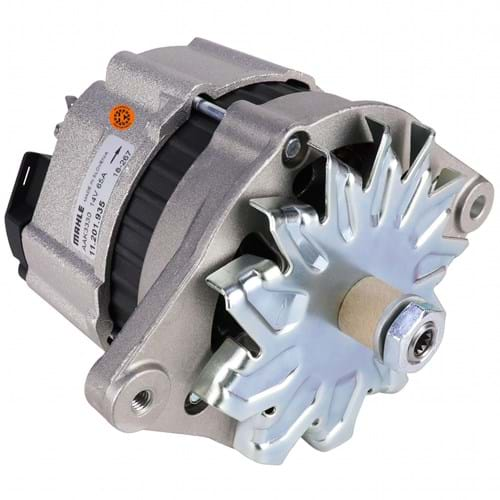 HA187873 Alternator - New, 12V, 65A, Genuine Iskra/MAHLE