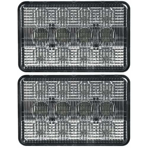 HA353656A1 SET CREE LED Hi-Lo Beam Cab Roof Light Set, 4800 Lumens - (Pkg. of 2)