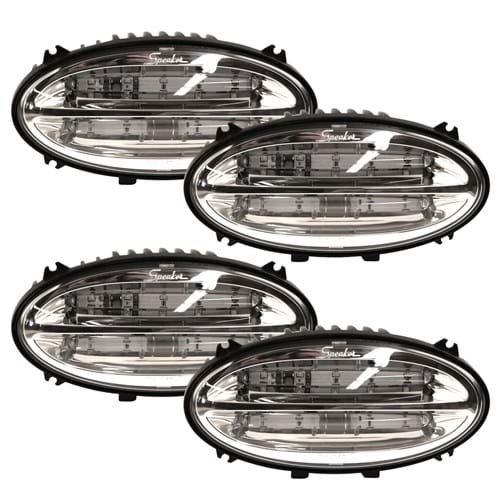 HA47430979 KIT JW Speaker LED Flood Beam Cab Light Kit for Case IH Flagship Combines, 2750 Lumens - (Pkg. of 4)