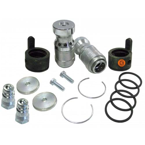 HH1272964K Hydraulic Coupler Conversion Kit, Female & Male w7/8" Male Tips