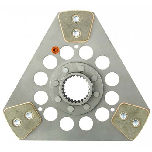 MD16406 11" PTO Disc, 3 Pad, w/ 2" 24 Spline Hub - Reman